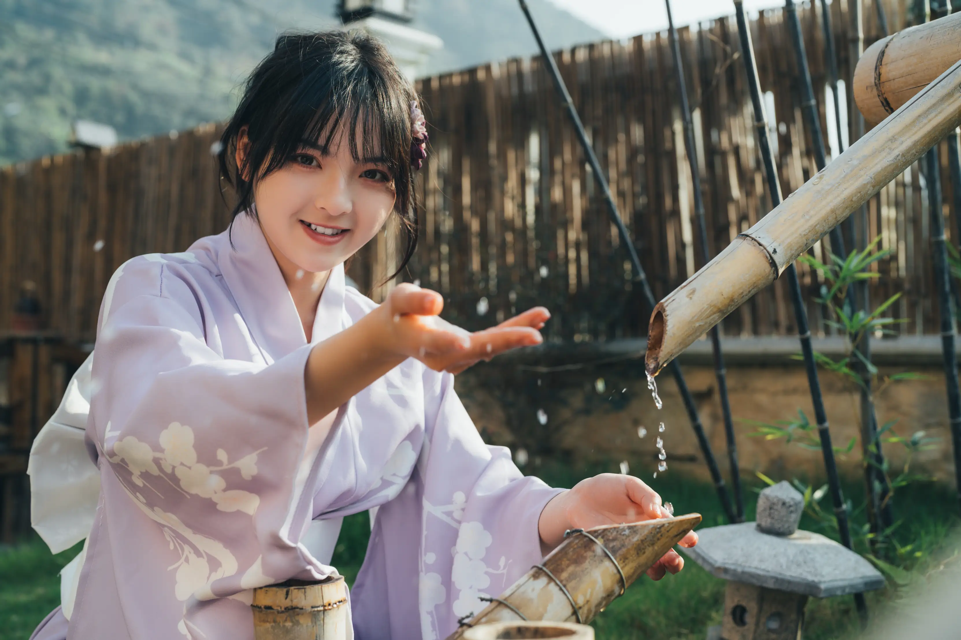 [YITUYU] 2022.02.09 Vol.772 – Japanese style story, photo of a girl in a Japanese garden dudu#[56P]-13